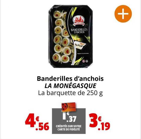 banderilles d'anchois la monégasque