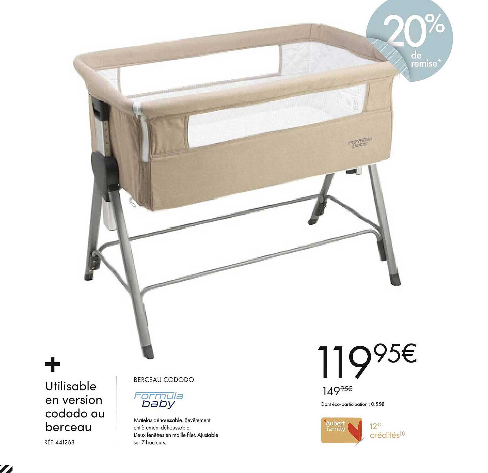 berceau cododo formula baby