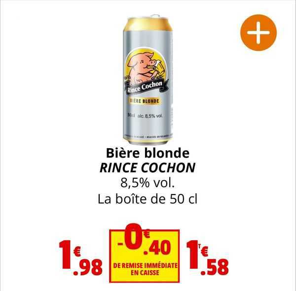 Bière Blonde Rince Cochon