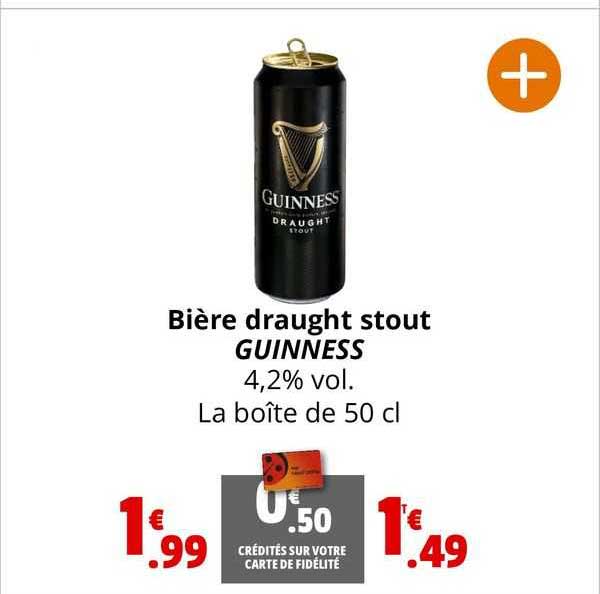 bière draught stout guinness