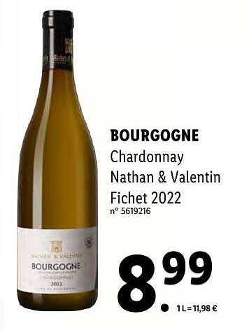 bourgogne chardonnay nathan & valentin fichet 2022