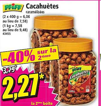 Cacahuètes Pfiff
