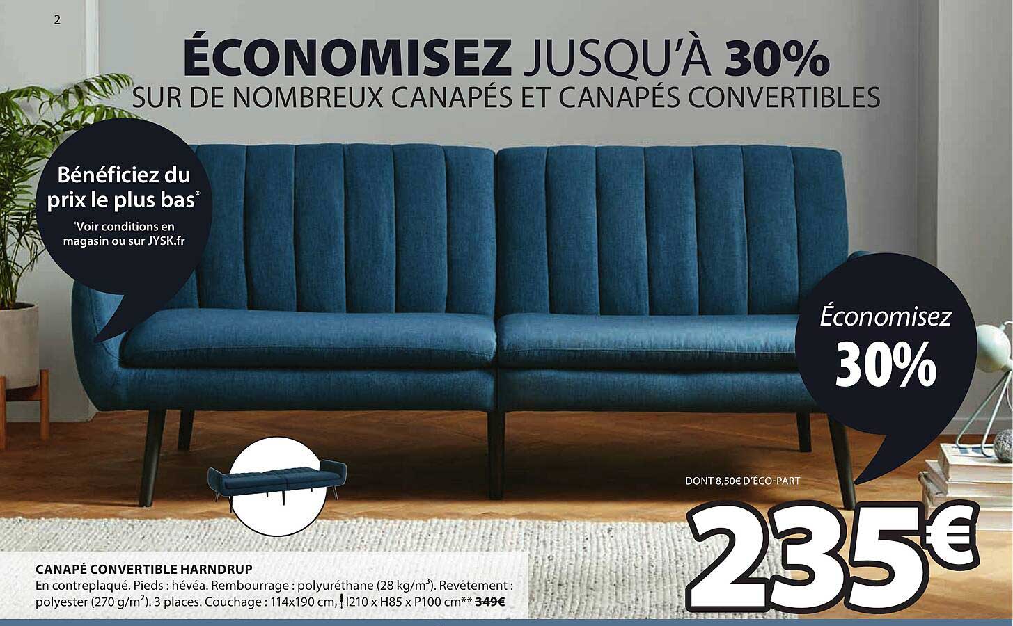 Canapé Convertible Harndrup