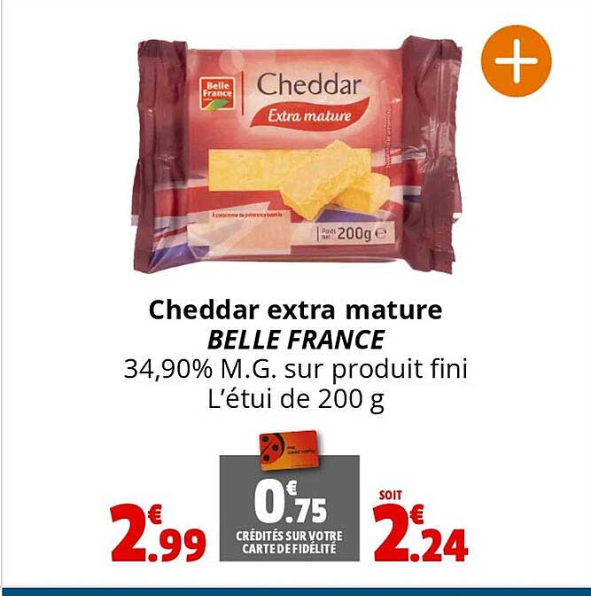 Cheddar Extra Mature Belle France