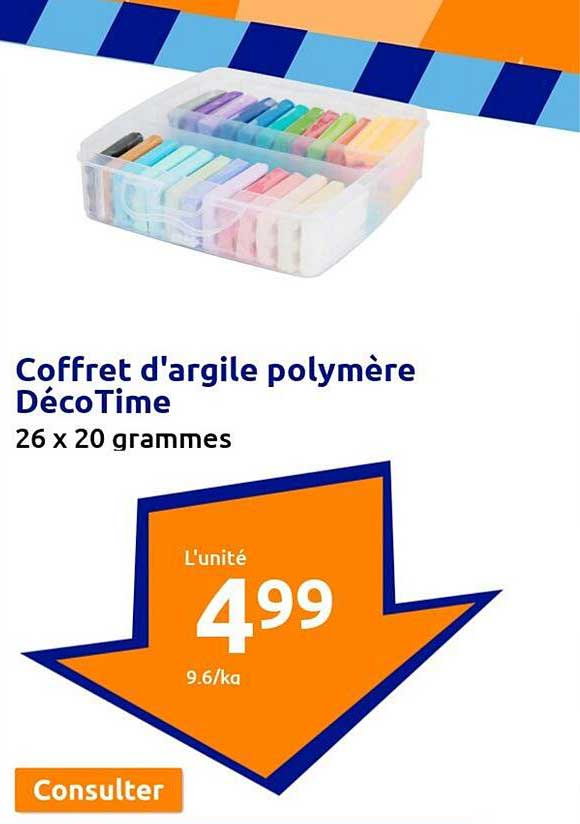 coffret d'argile polymère décoTime