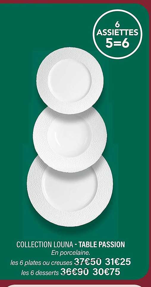 collection louna - table passion