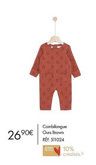 combilongue ours brown