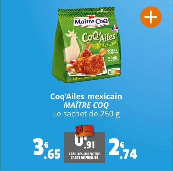 coq'Ailes mexicain maître coq