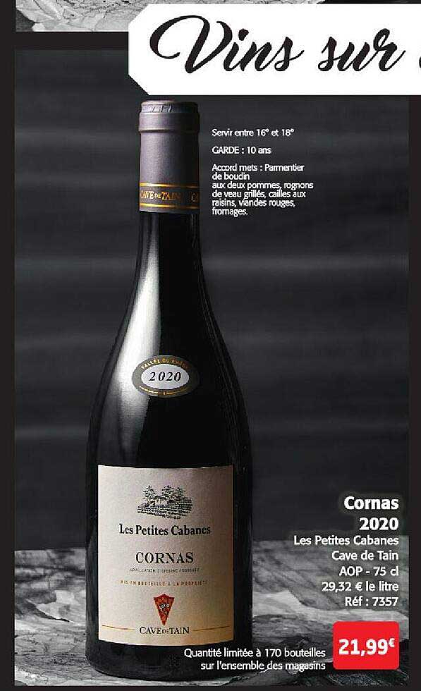 cornas 2020 les petites cabanes cave de tain