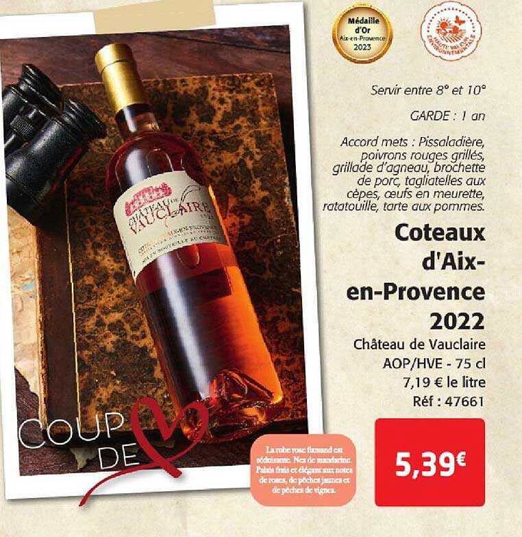 coteaux d'aix-en-provence 2022