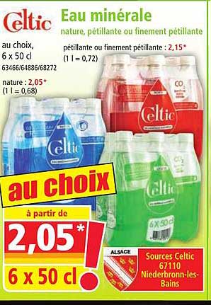 Eau Minérale Celtic