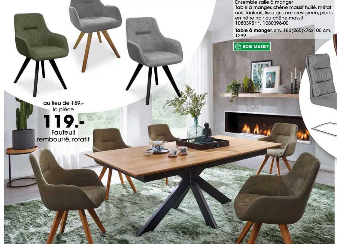 ensemble salle à manger