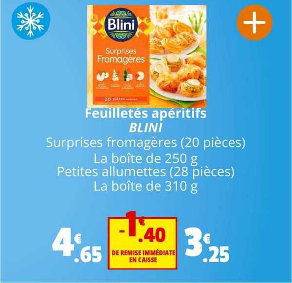 Feuilletés Apéritifs Blini