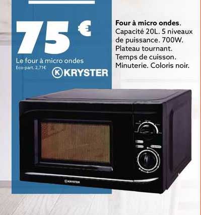 four à micro ondes kryster