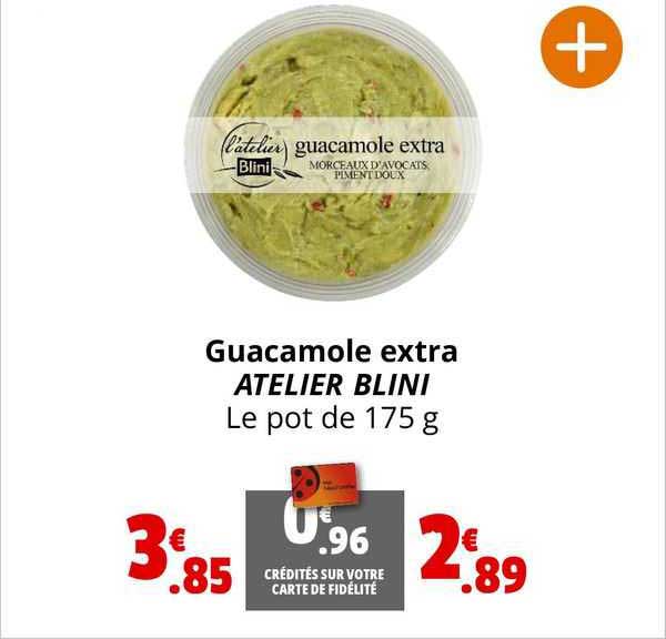 Guacamole Extra Atelier Blini