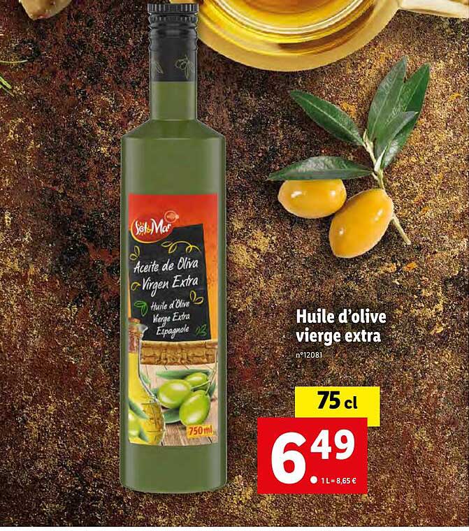 Huile D'olive Vierge Extra Sol&mar
