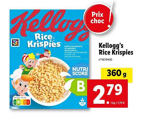 kellogg's rice krispies