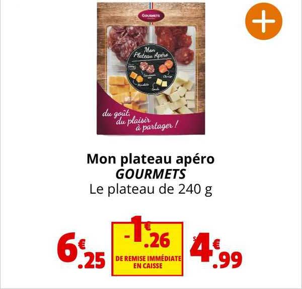 mon plateau apéro gourmets