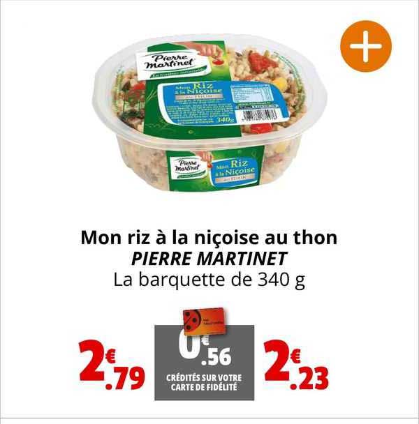 mon riz à la niçoise au thon pierre martinet