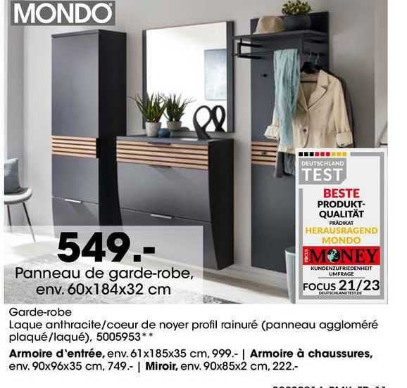 mondo panneau de garde-robe