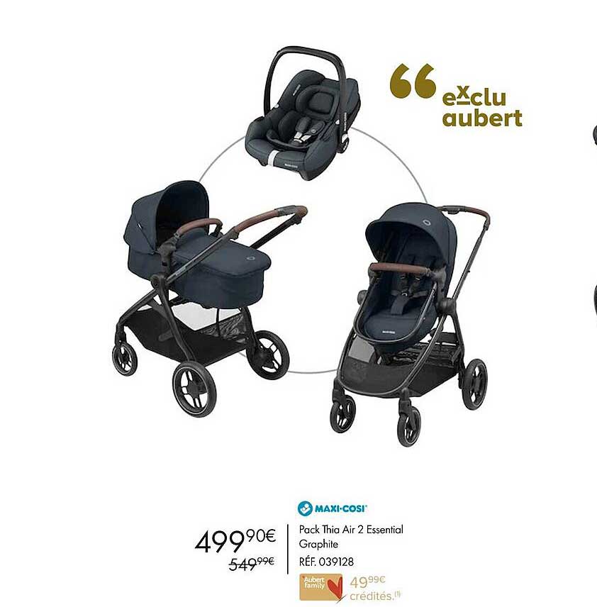 Pack Thia Air 2 Essential Graphite Maxi-cosi