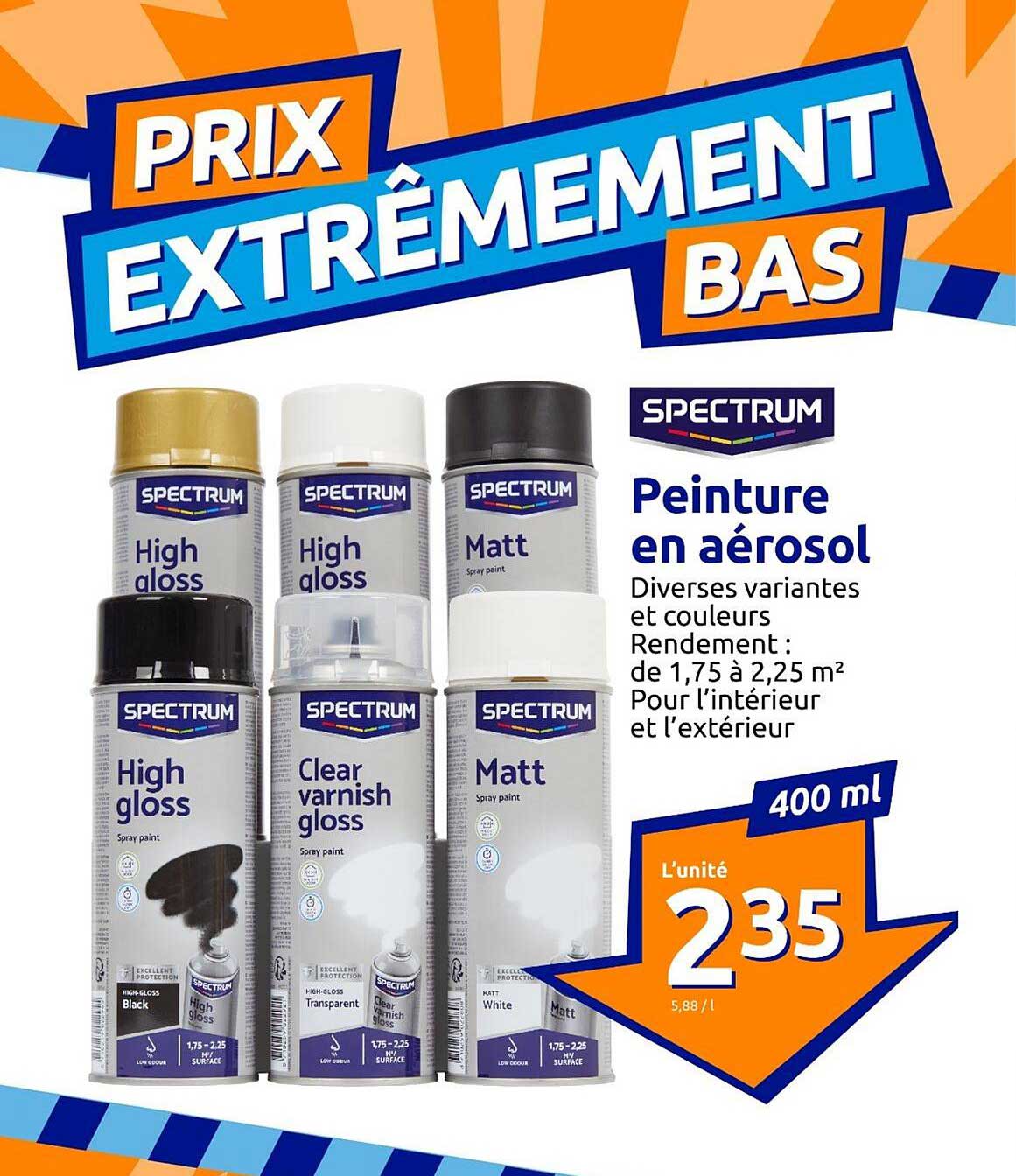 Peinture En Aérosol Spectrum