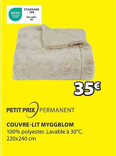 petit prix permanent couvre-lit myggblom