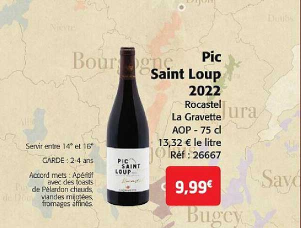 pic saint looup 2022 rocastel la gravette