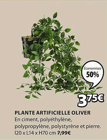 Plante Artificielle Oliver