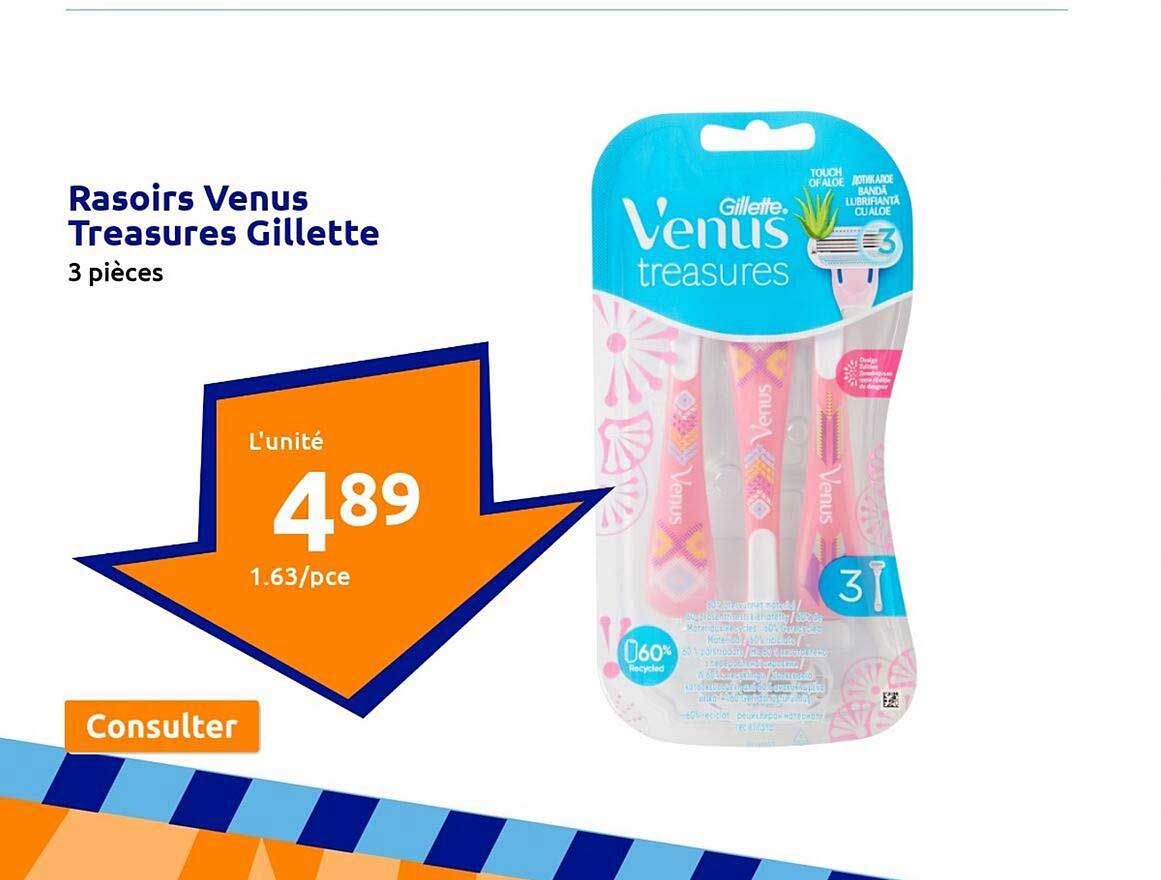 Rasoirs Venus Treasures Gillette