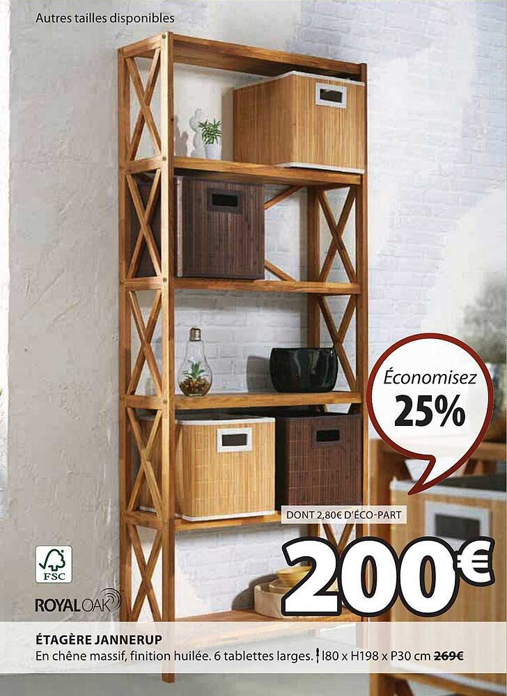 royal oak étagère jannerup