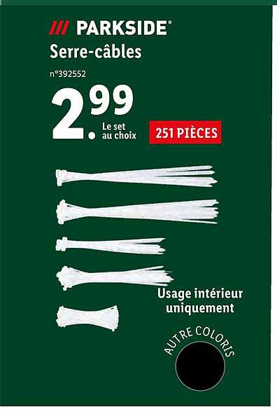 serre-câbles parkside