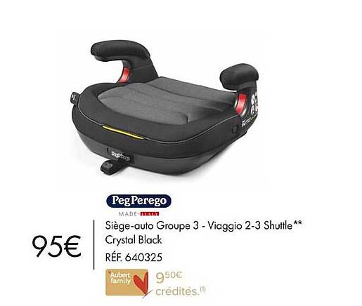 siège-auto groupe 3 - viaggio 2-3 shultle pepPerego