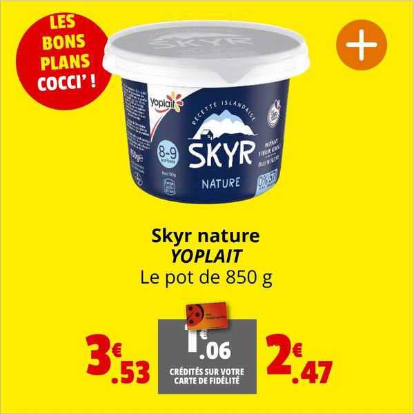 Skyr Nature Yoplait