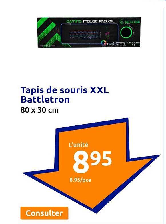 Tapis De Souris Xxl Battletron