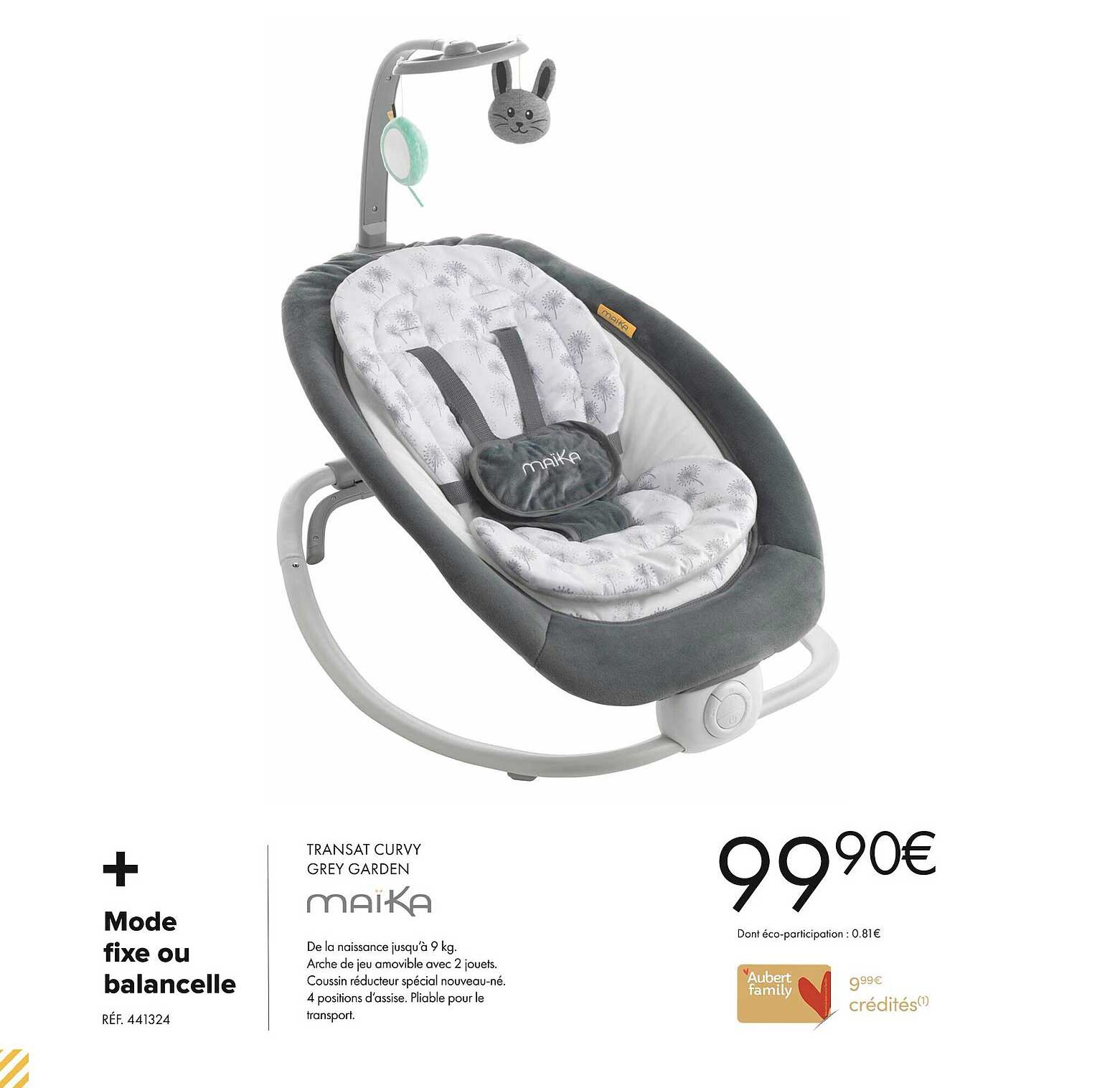 transat curvy gry garden maika