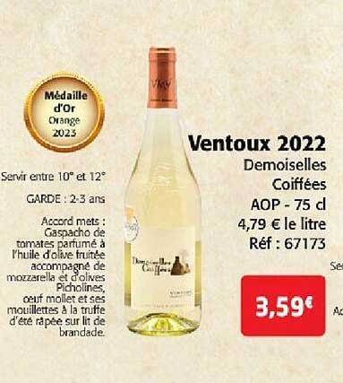 ventoux 2022 demoiselles coiffées