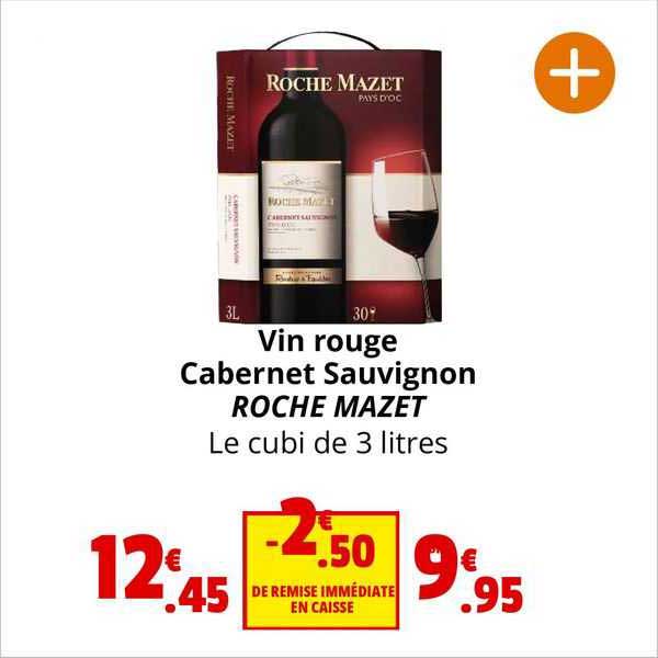 Vin Rouge Cabernet Sauvignon Roche Mazet