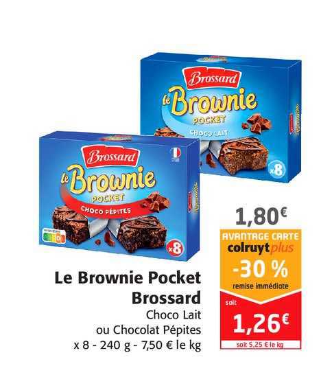 Le Brownie Pocket Brossard -30% De Remise Immédiate