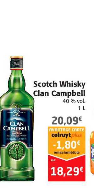 scotch whiksy clan campbell