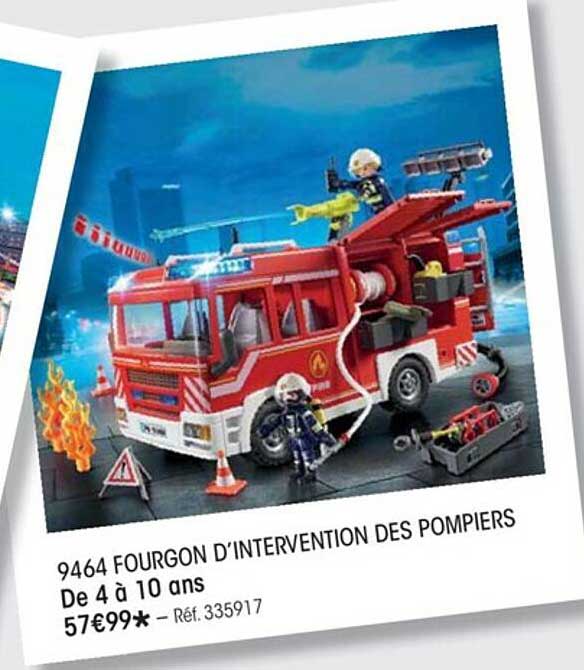 9464 fourgon d'intervention des pompiers