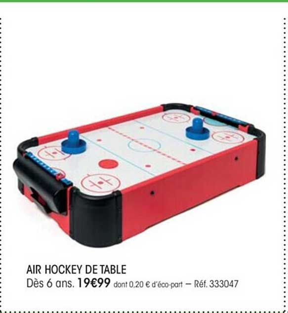air hockey de table