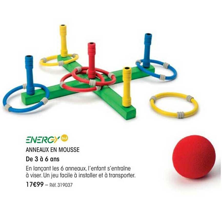 anneaux en mousse energybul