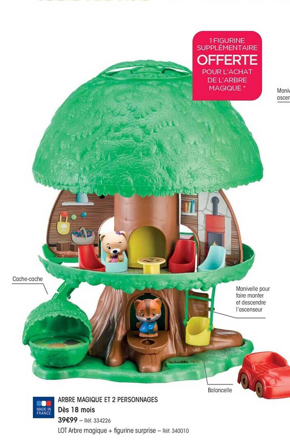 arbre magique et 2 personnages