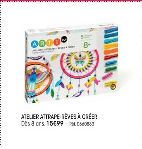 atelier attrape-rêves à créer