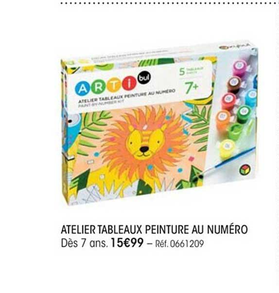 atelier tableaux peinture au numéro