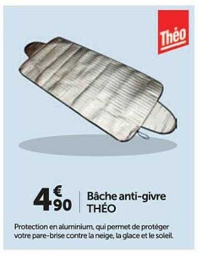 bâche anti-givre théo