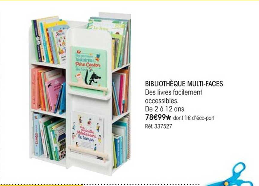 bibliothèque multi-faces