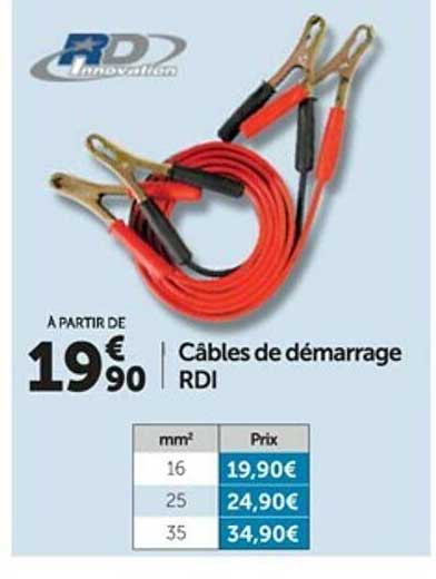 Câbles De Démarrage Rdi
