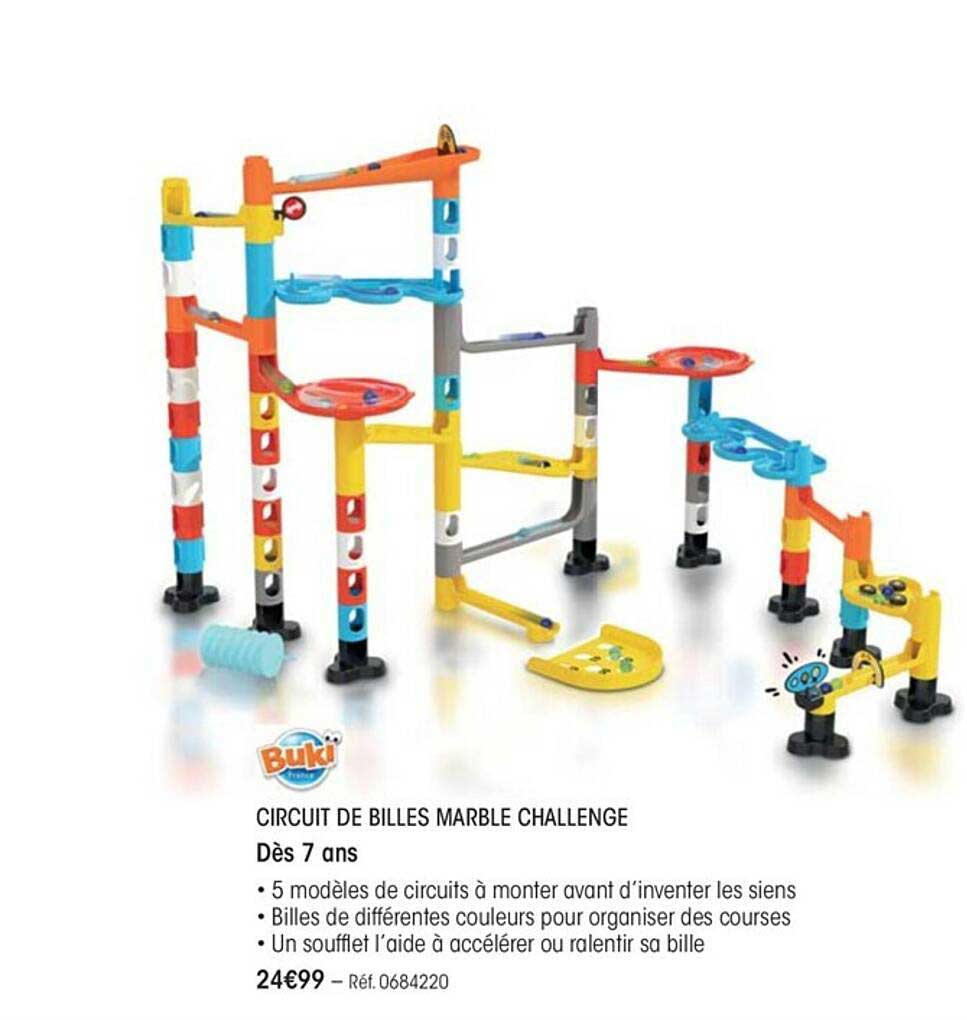 circuit de billes marble challenge bukï
